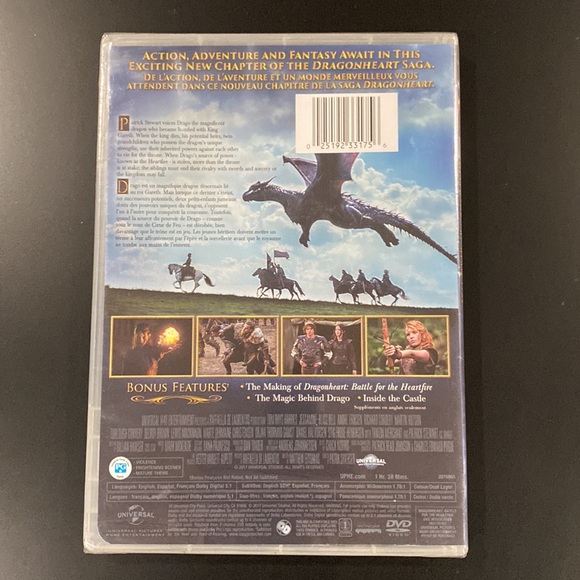 NEW: Dragonheart: Battle for the Heartfire - DVD - Picture 2 of 3